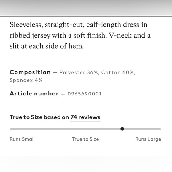 NWT H&M ribbed dress - Picture 2 of 6